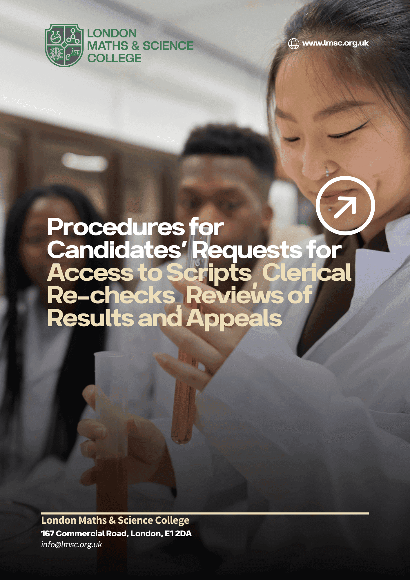 Procedures for Candidates’ Requests for Access to Scripts, Clerical Re-checks, Reviews of Results and Appeals